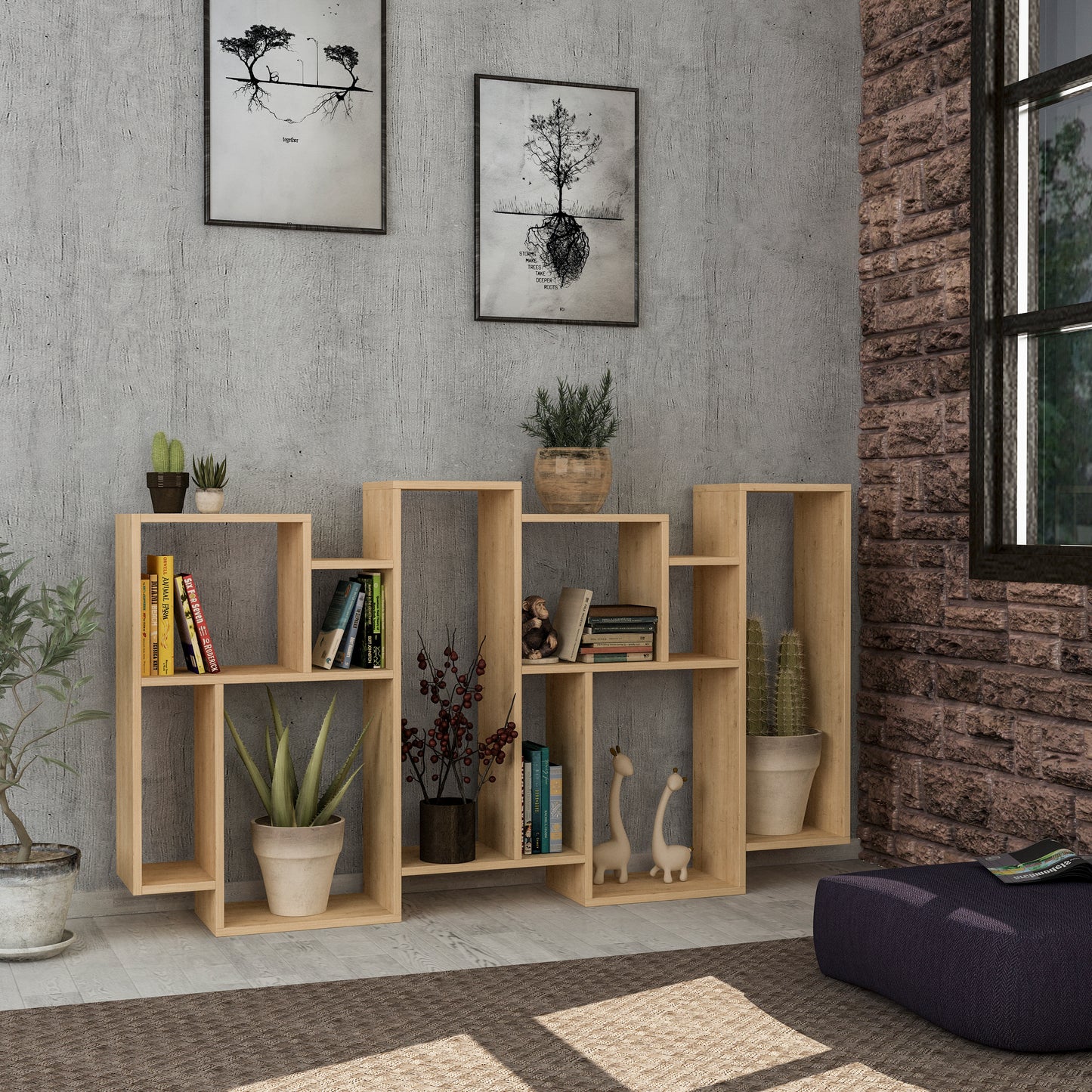 Mourah Karmato Bookcase - 2 Years Warranty