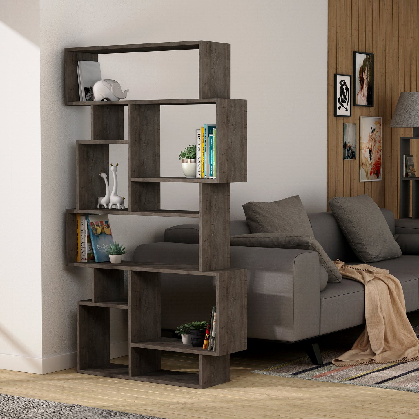 Mourah Karmato Bookcase - 2 Years Warranty