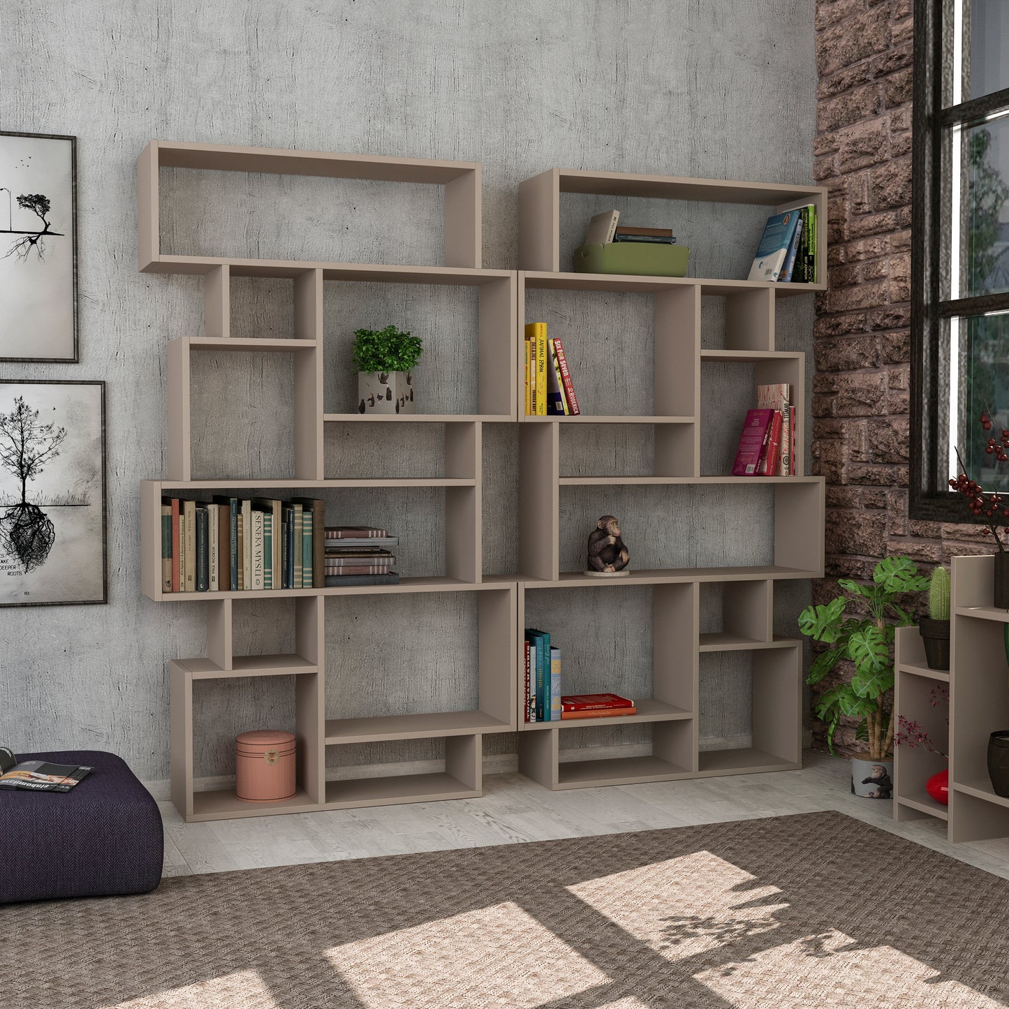 Mourah Karmato Bookcase - 2 Years Warranty