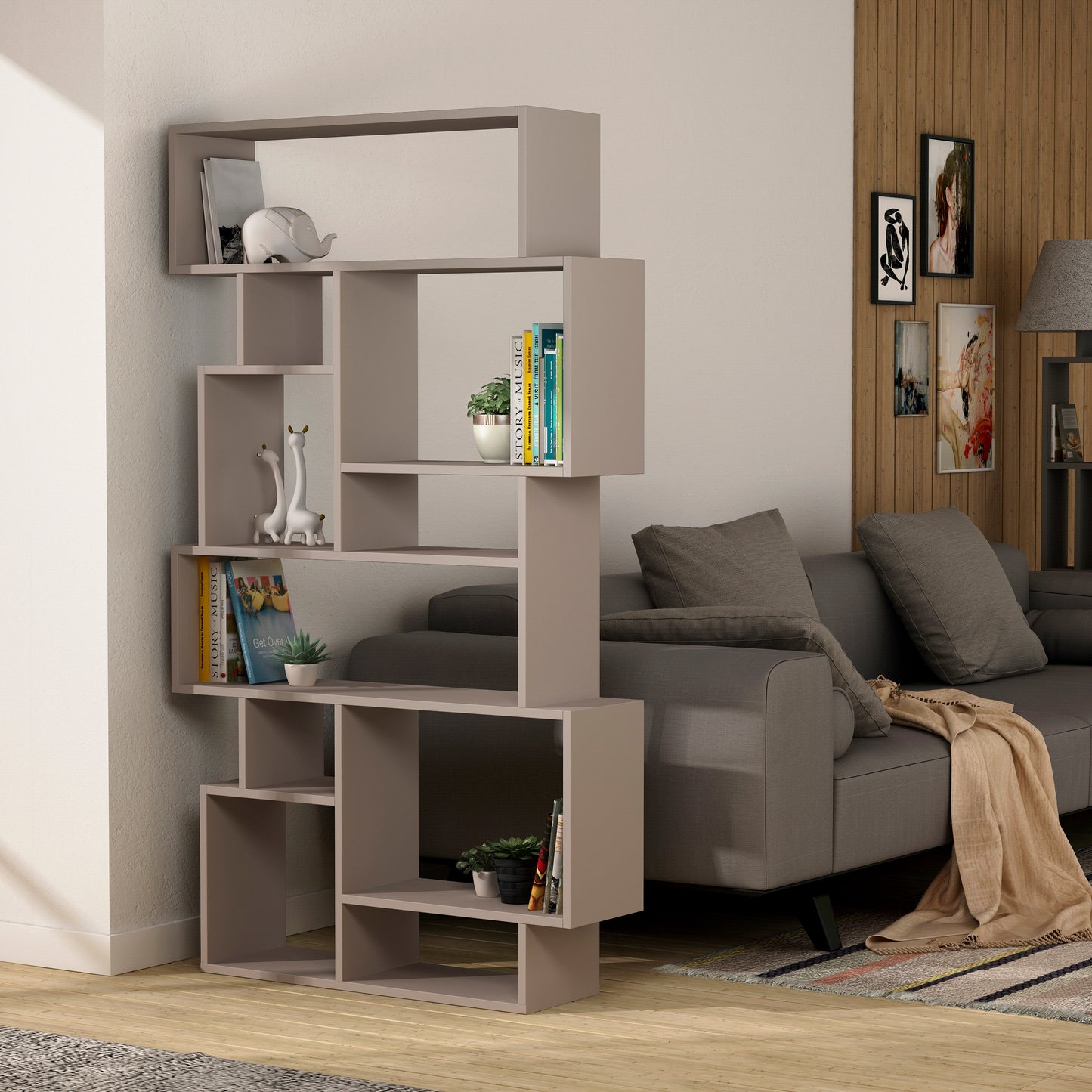 Mourah Karmato Bookcase - 2 Years Warranty