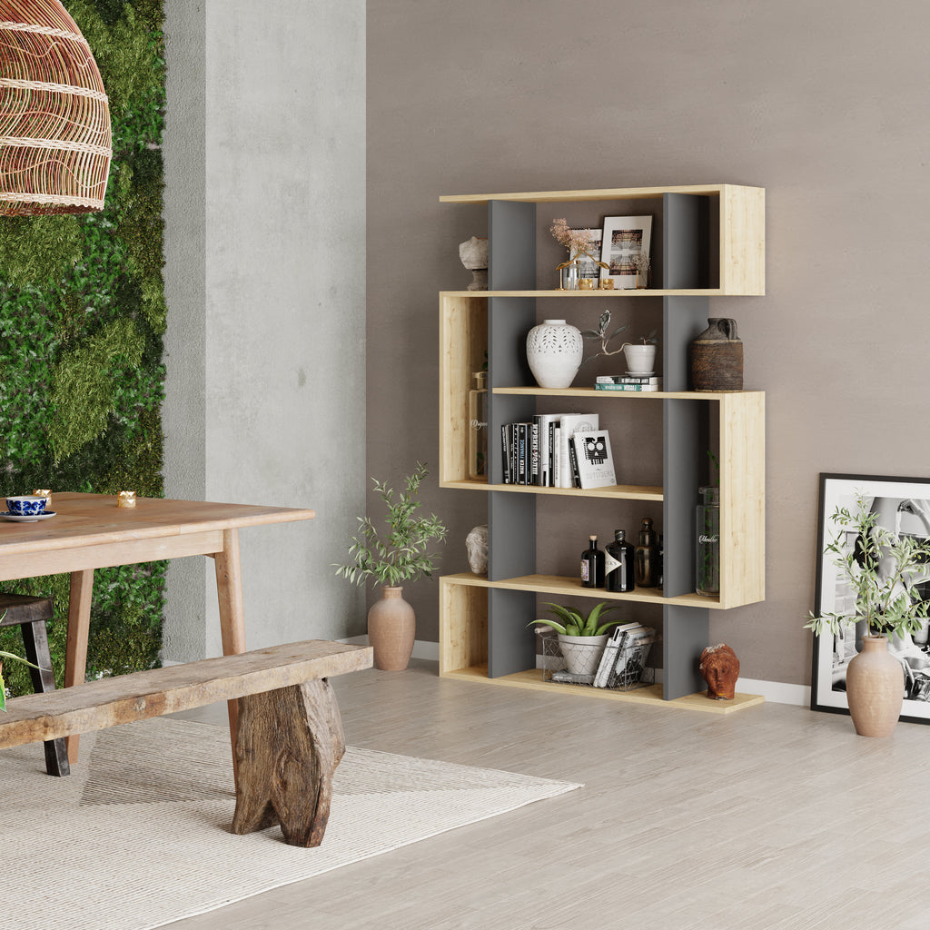 Mourah Mito Bookcase - 2 Years Warranty