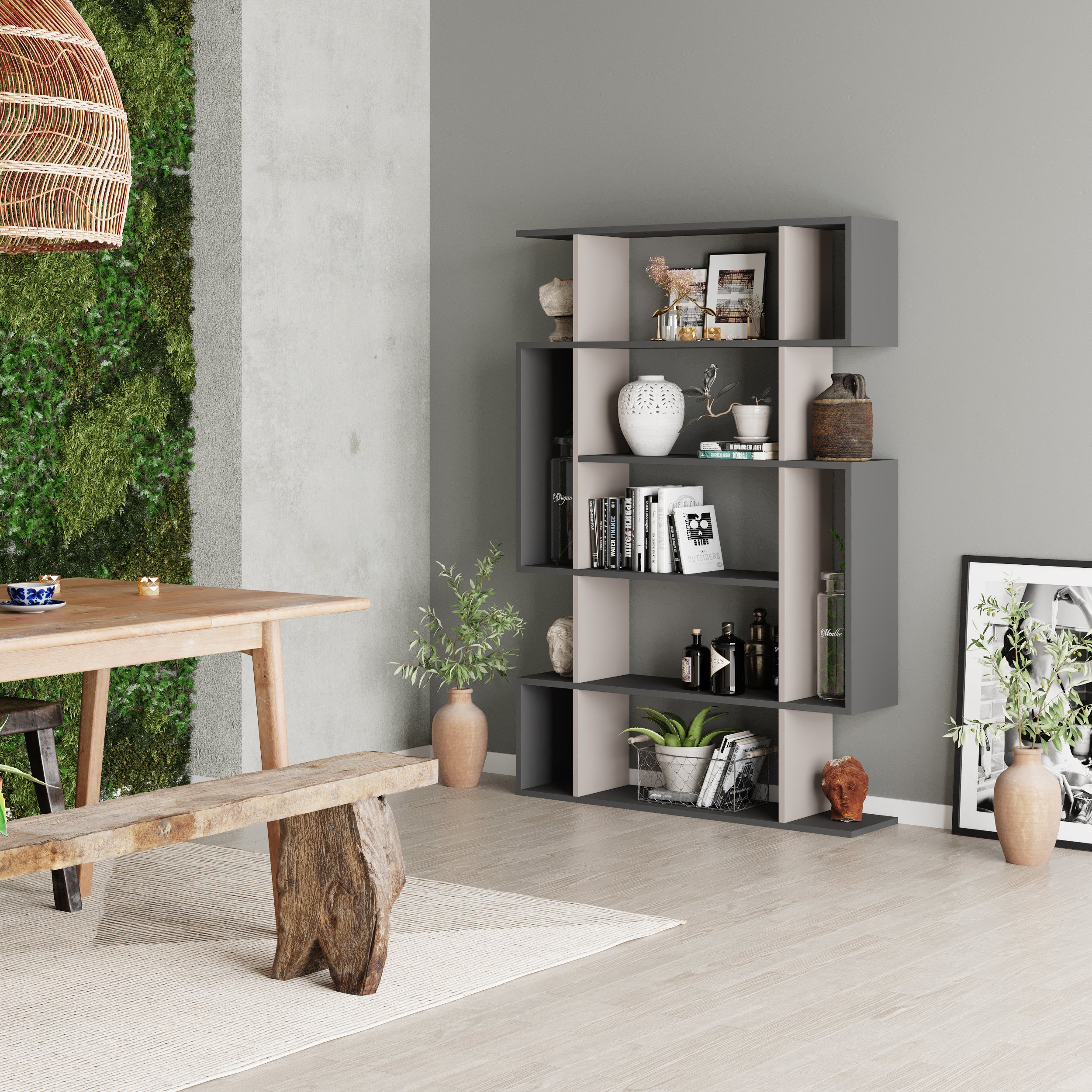 designer bookcase in UAE