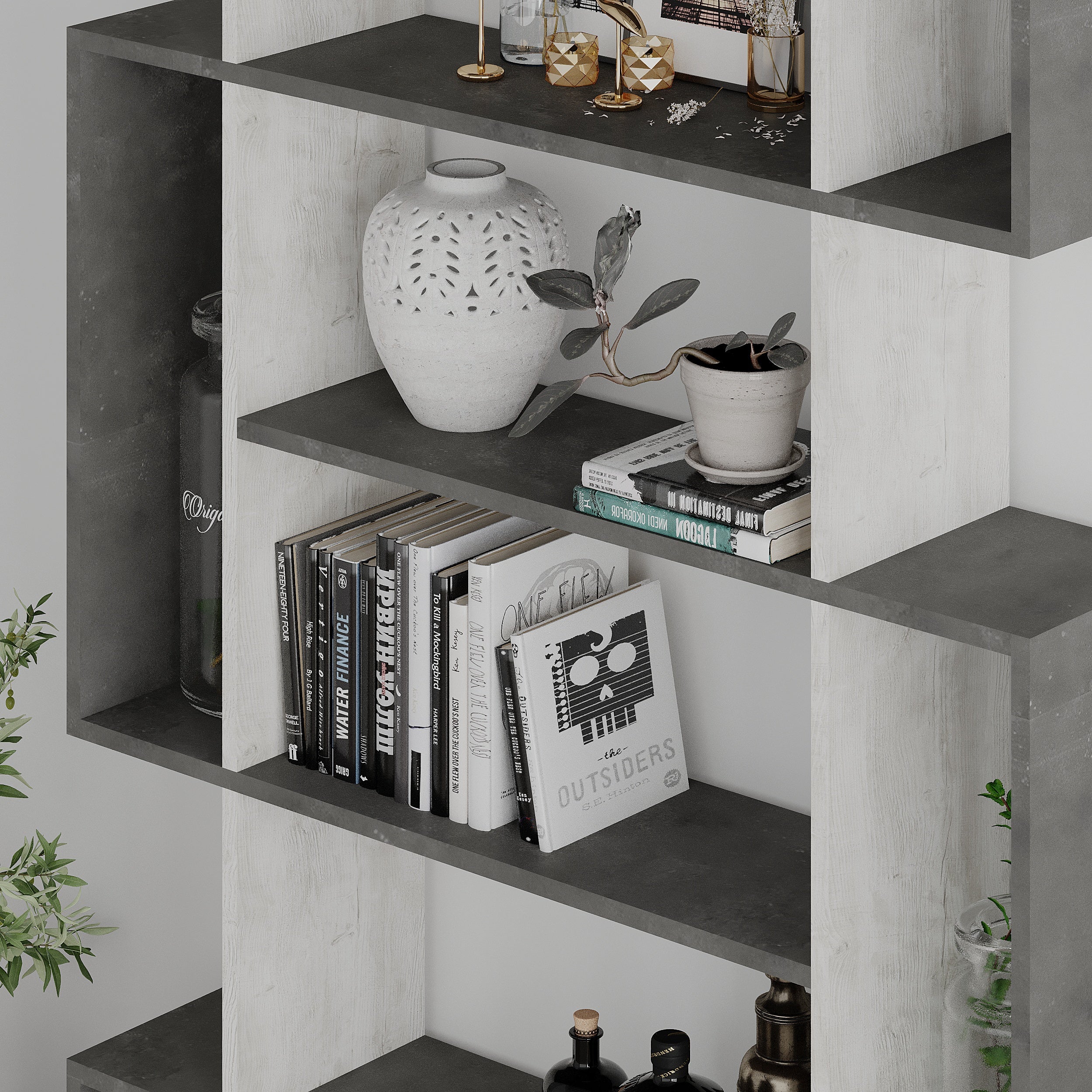 designer bookcase in UAE