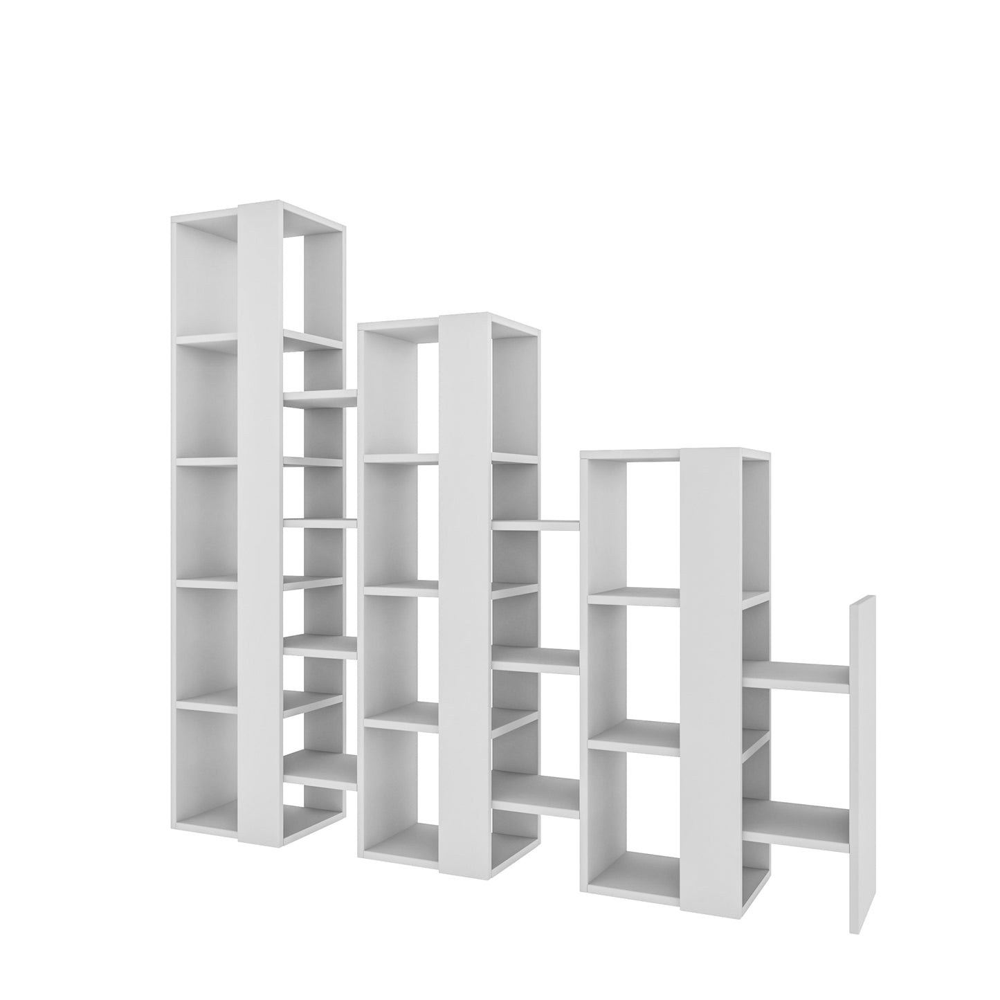 Mourah Lift Separator Bookcase - 2 Years Warranty