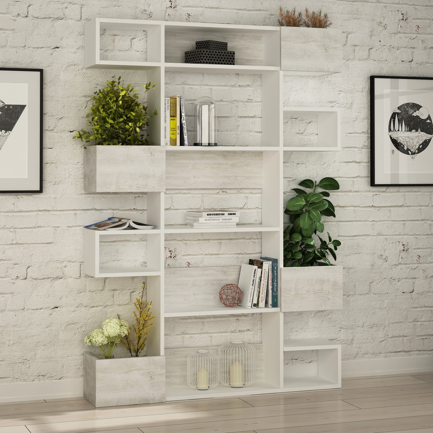 Mourah Niho Bookcase - 2 Years Warranty