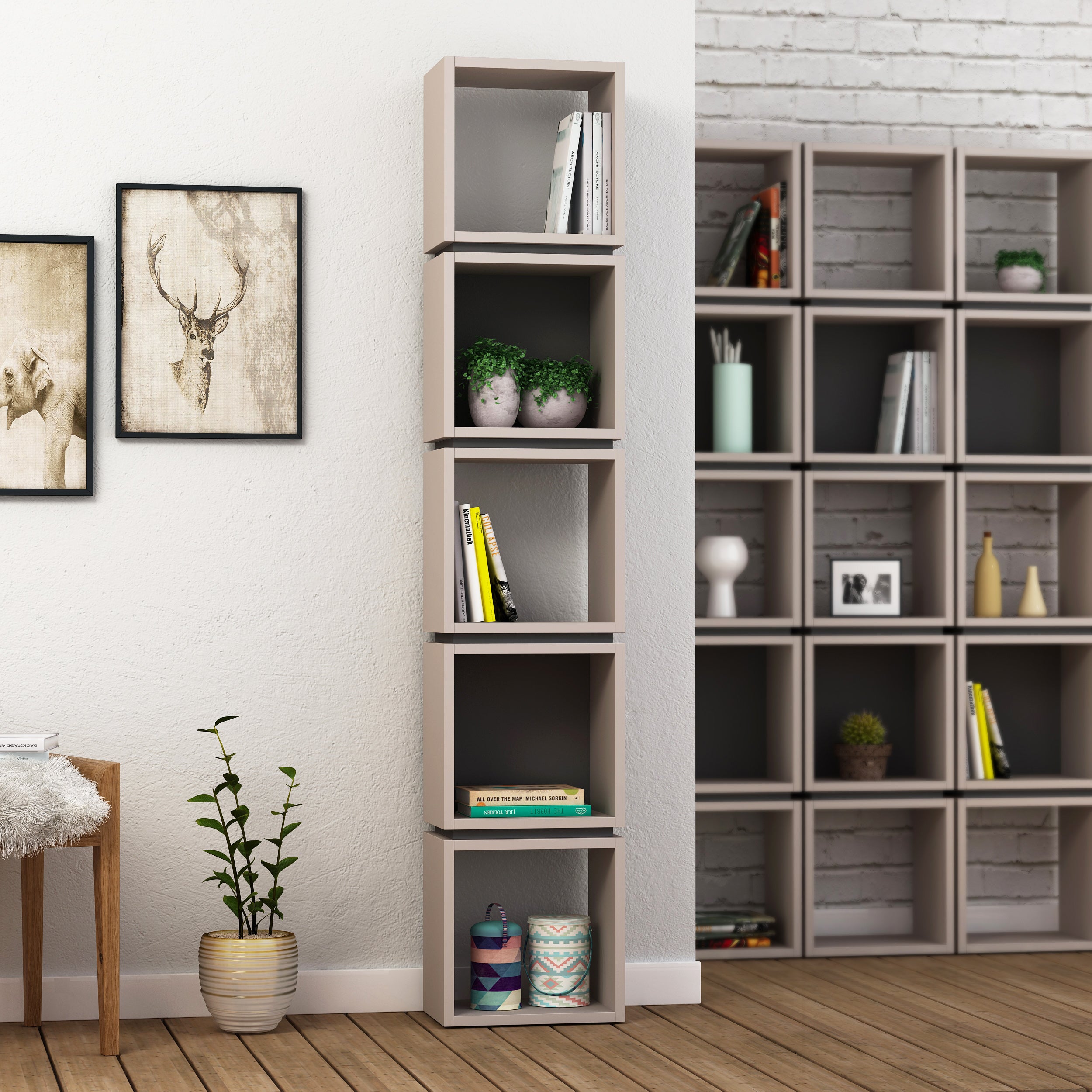 designer bookcase in UAE