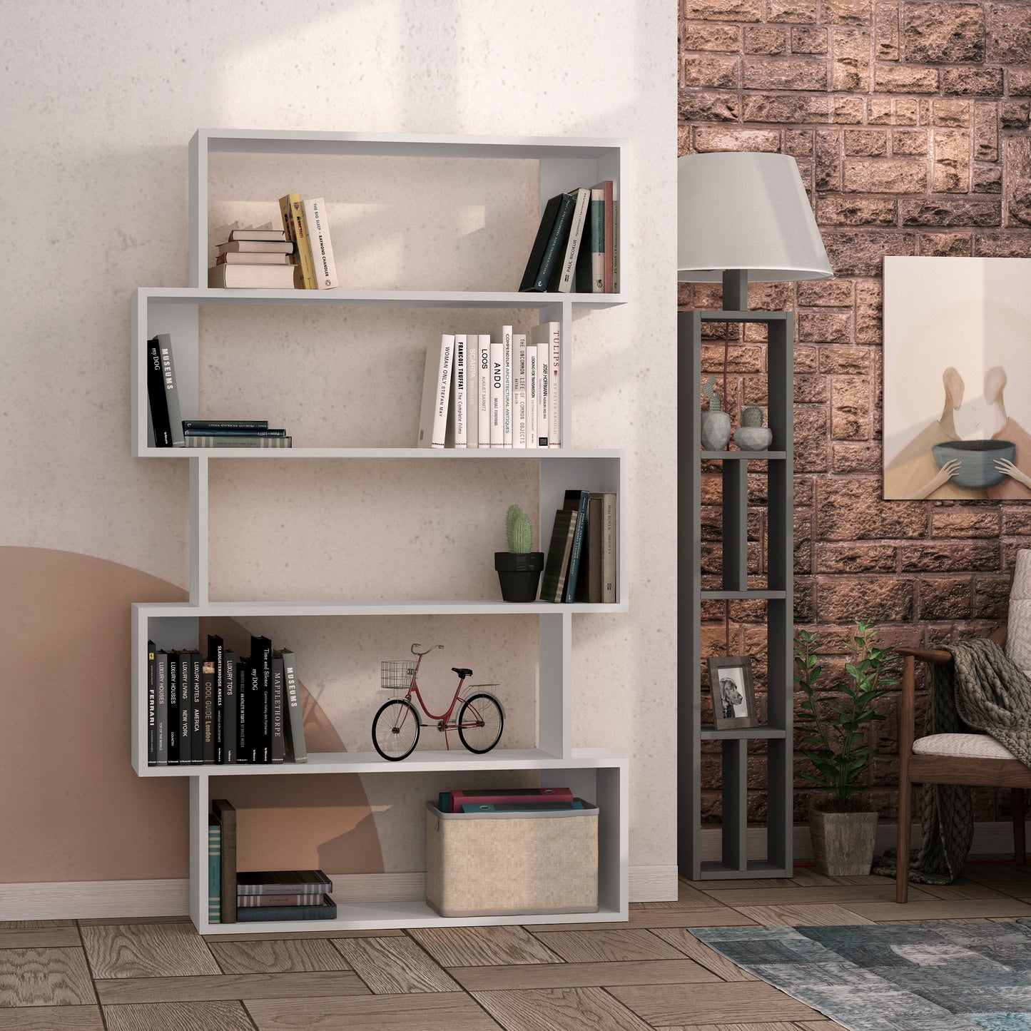 Mourah Oxford Bookcase - 2 Years Warranty