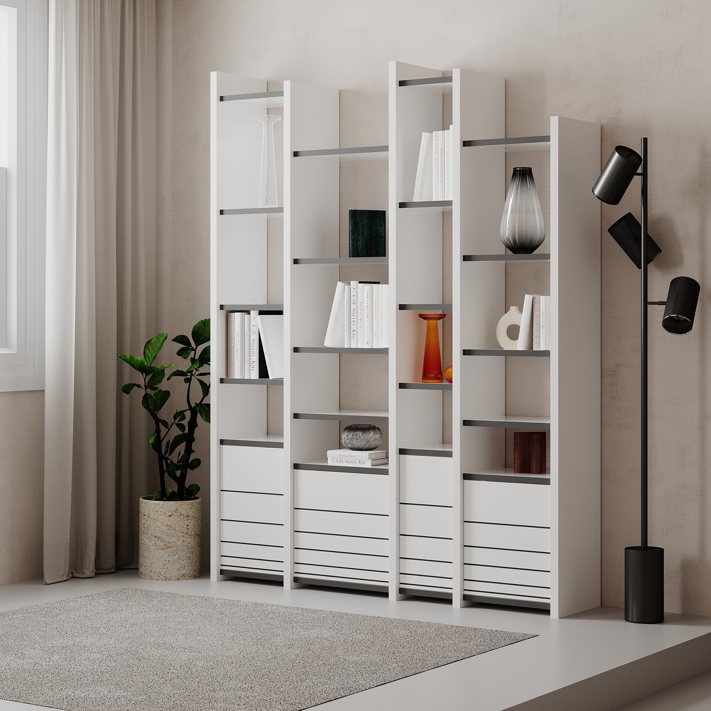 Mourah Arya Bookcase