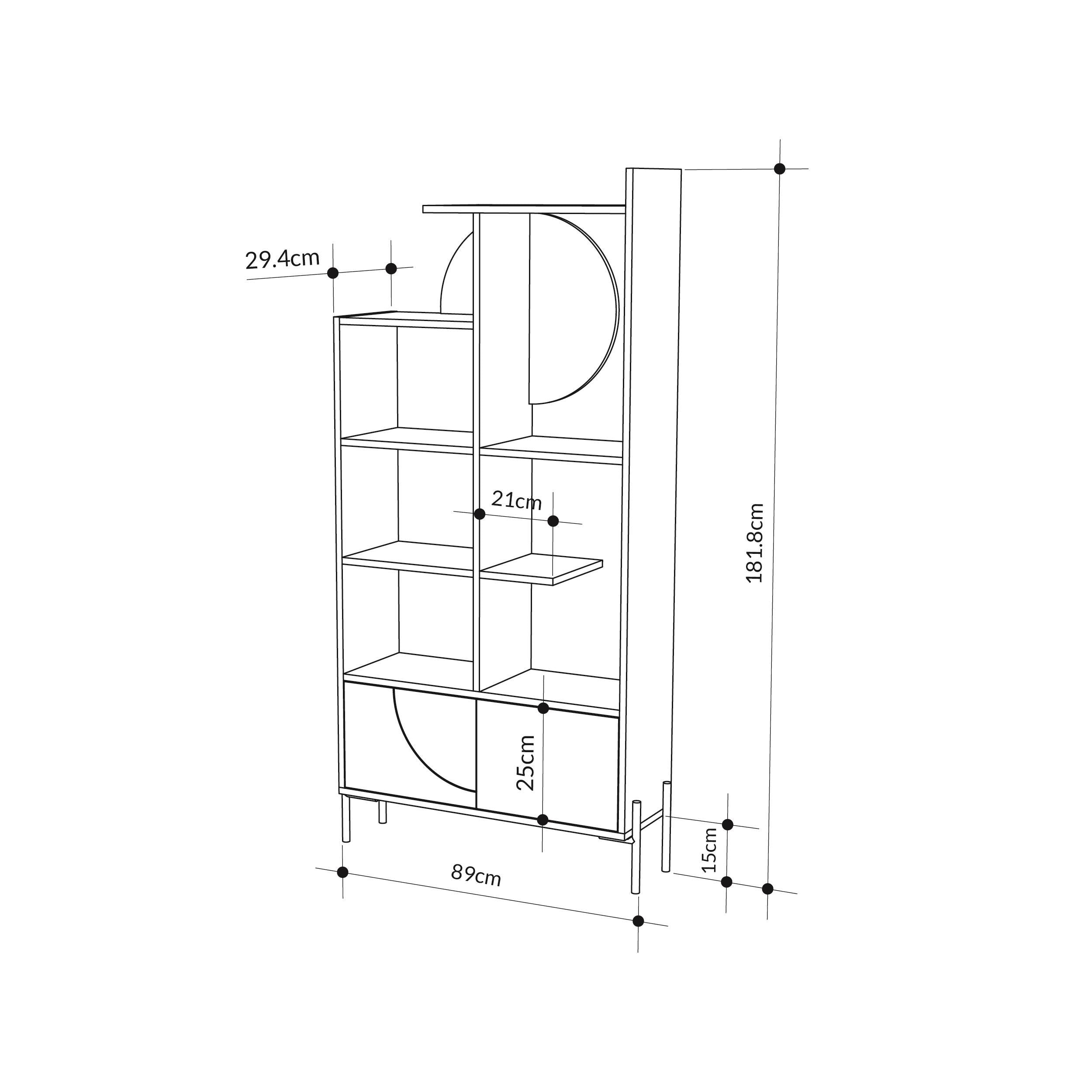 Diba Bookcase