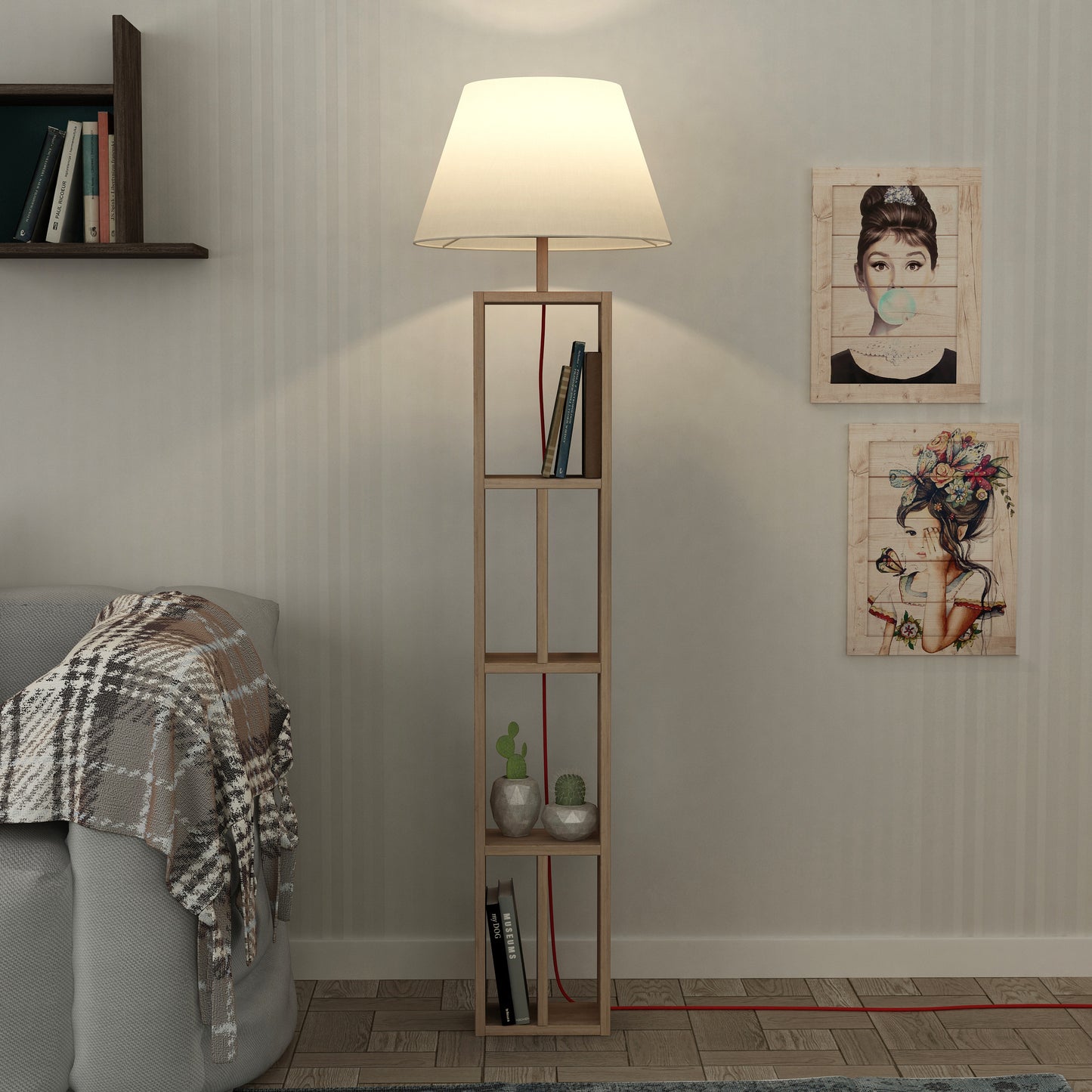 Mourah Giorno Floor Lamp - 2 Years Warranty