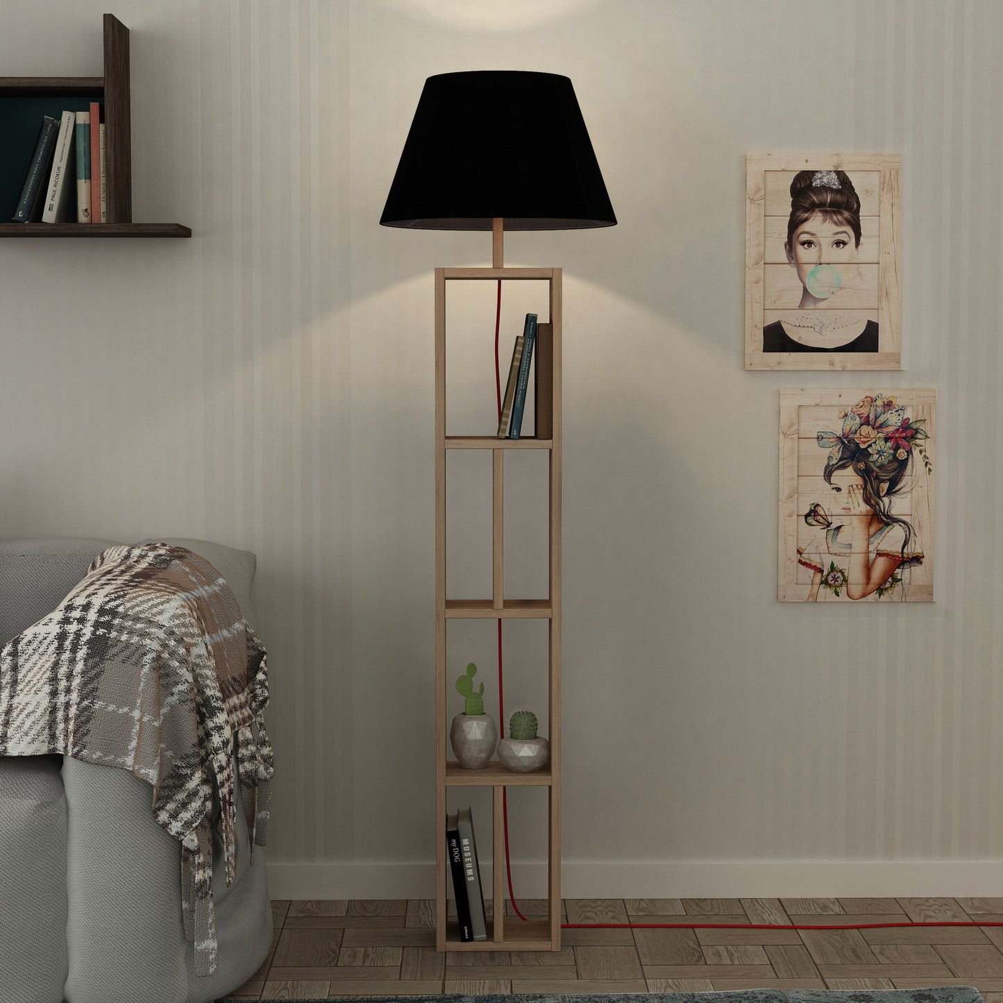 Mourah Giorno Floor Lamp - 2 Years Warranty