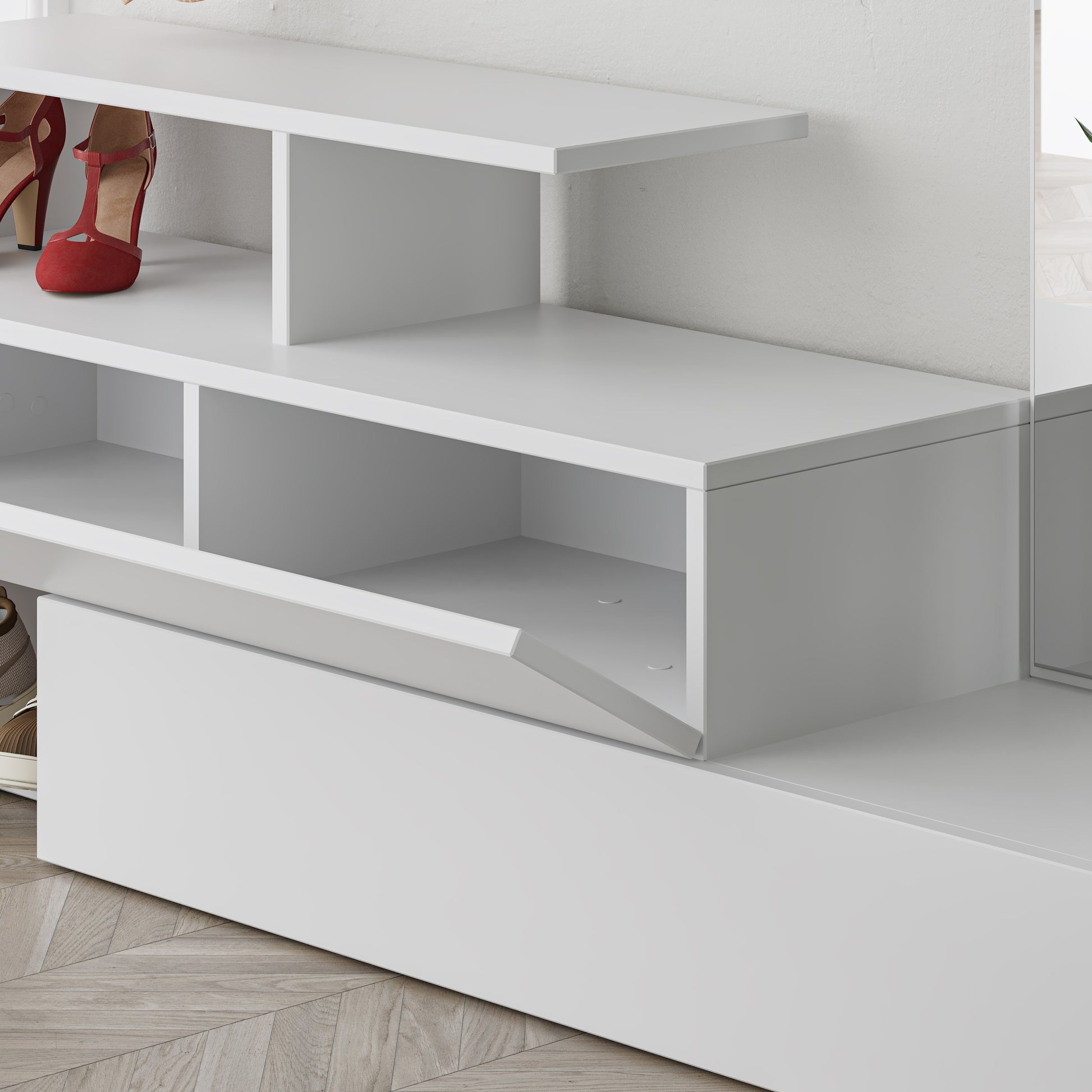latest shoe cabinet designs in UAE