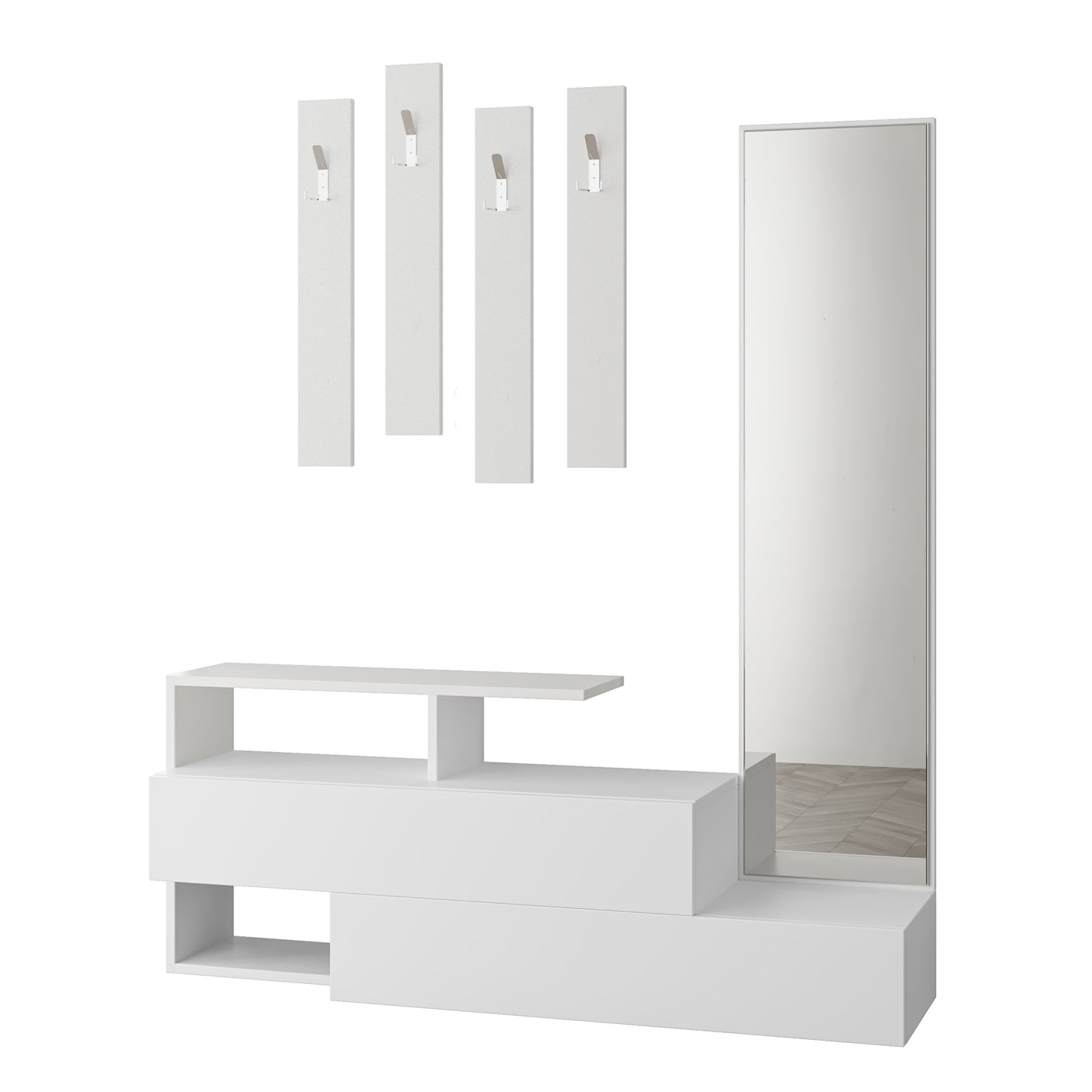 latest shoe cabinet designs in UAE