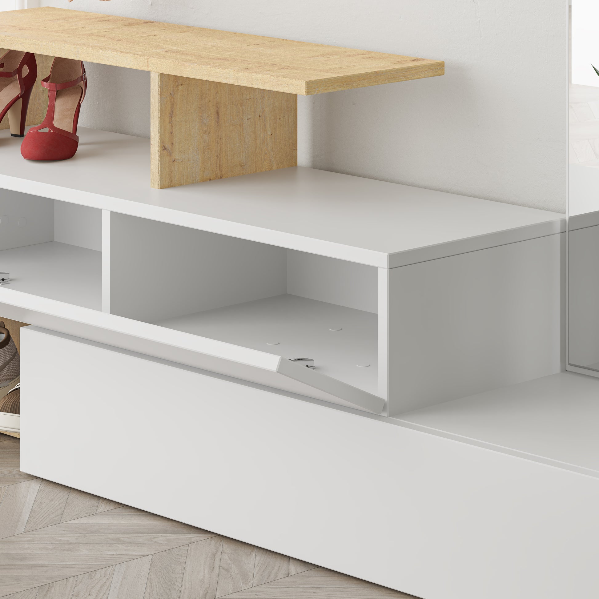 latest shoe cabinet designs in UAE