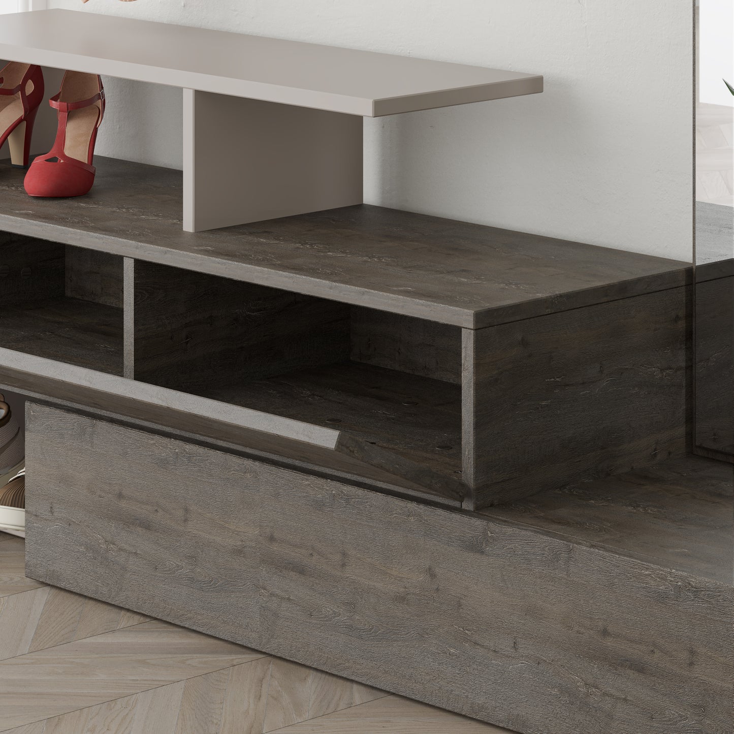 latest shoe cabinet designs in UAE