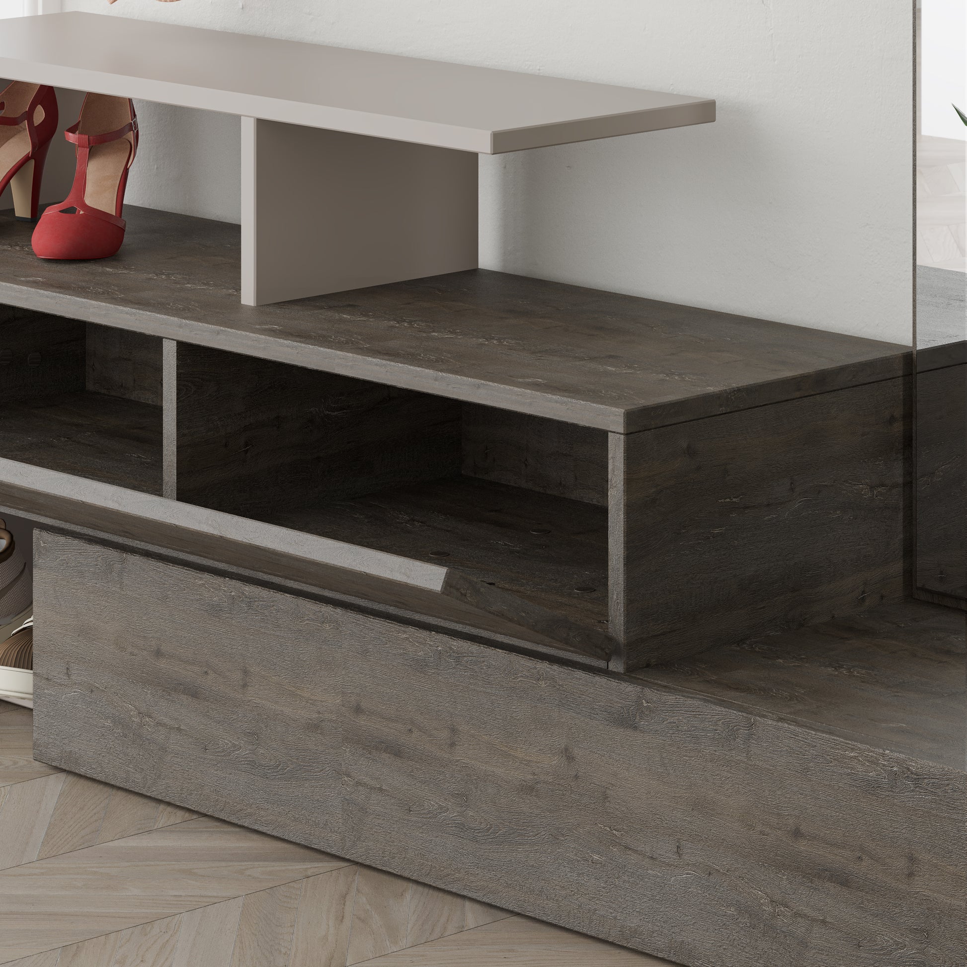 latest shoe cabinet designs in UAE