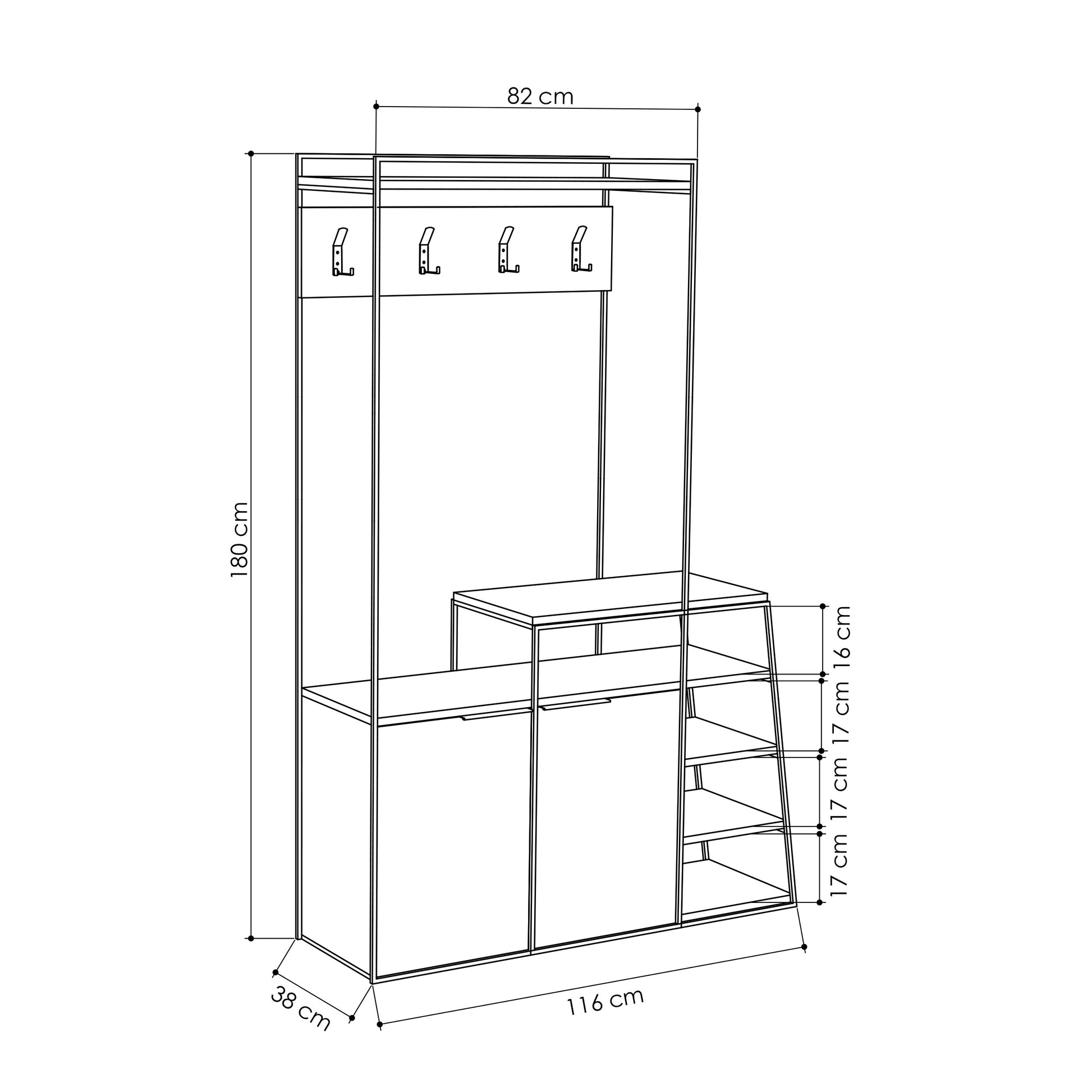 latest shoe cabinet designs in UAE