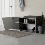 Mourah Fiona Bench & Shoe Cabinet - 8 Pairs - 2 Years Warranty