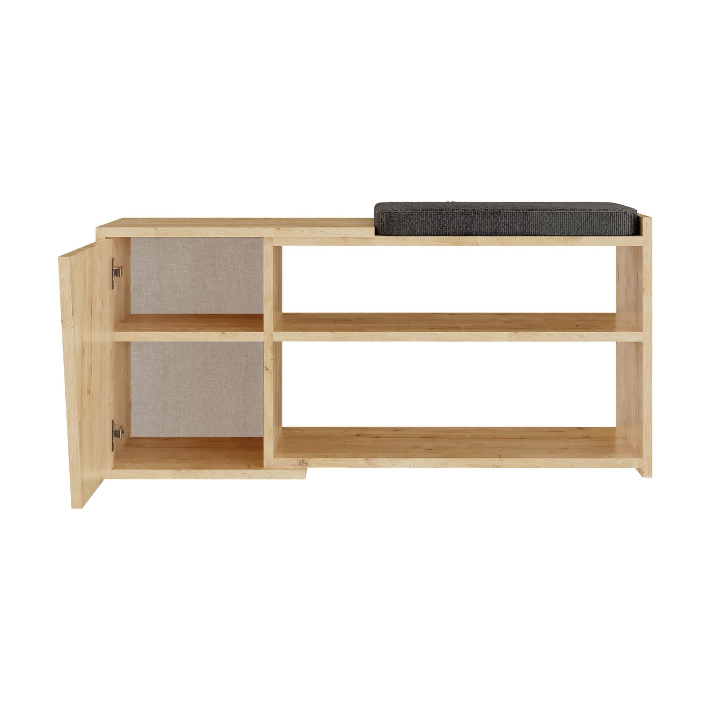 Mourah Fiona Bench & Shoe Cabinet - 8 Pairs - 2 Years Warranty
