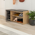 Mourah Fiona Bench & Shoe Cabinet - 8 Pairs - 2 Years Warranty