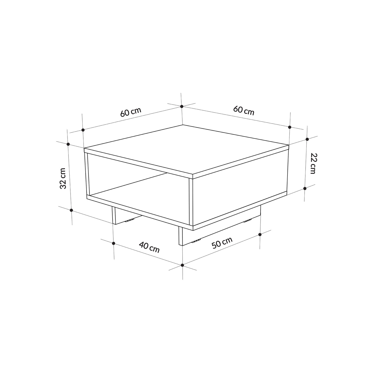 Mourah Hola Coffee Table - 2 Years Warranty