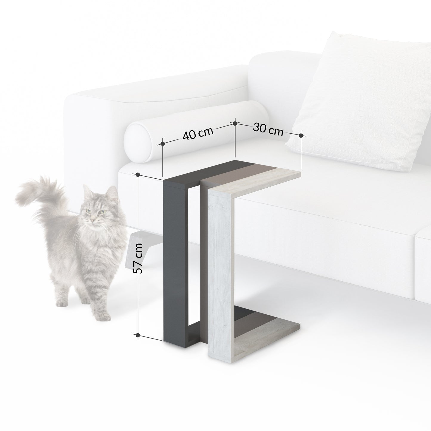 Mourah Muju C End Table - 2 Years Warranty