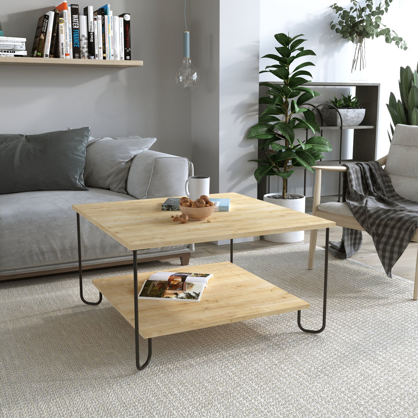 Mourah Marbo Coffee Table - 2 Years Warranty