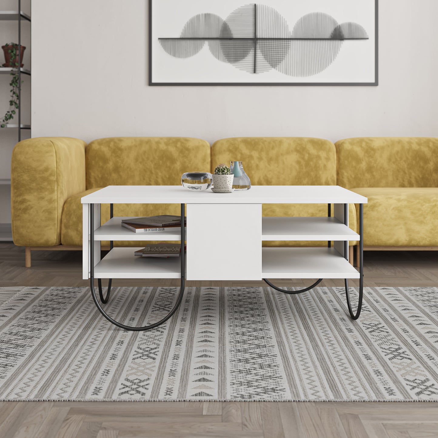 Mourah Norfolk Coffee Table - 2 Years Warranty