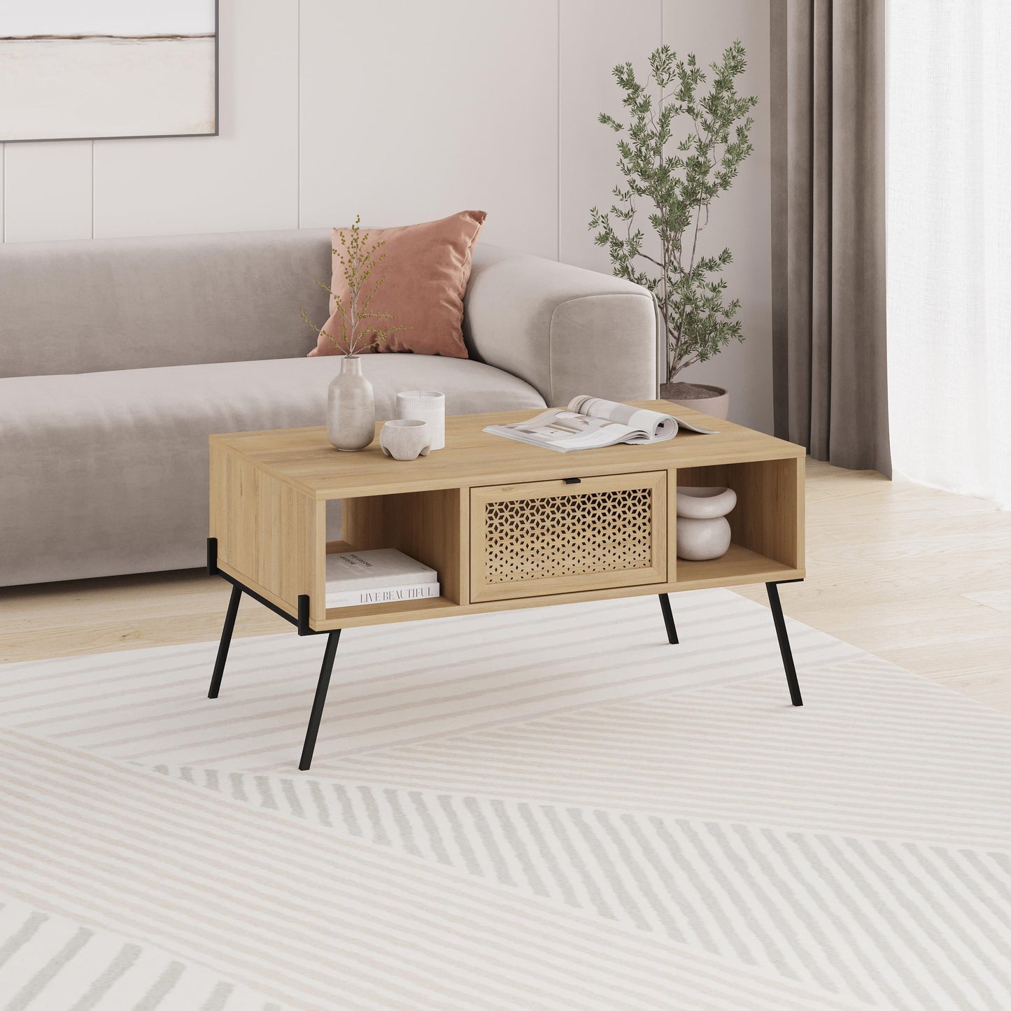 Naive 2 Coffee Table - Oak