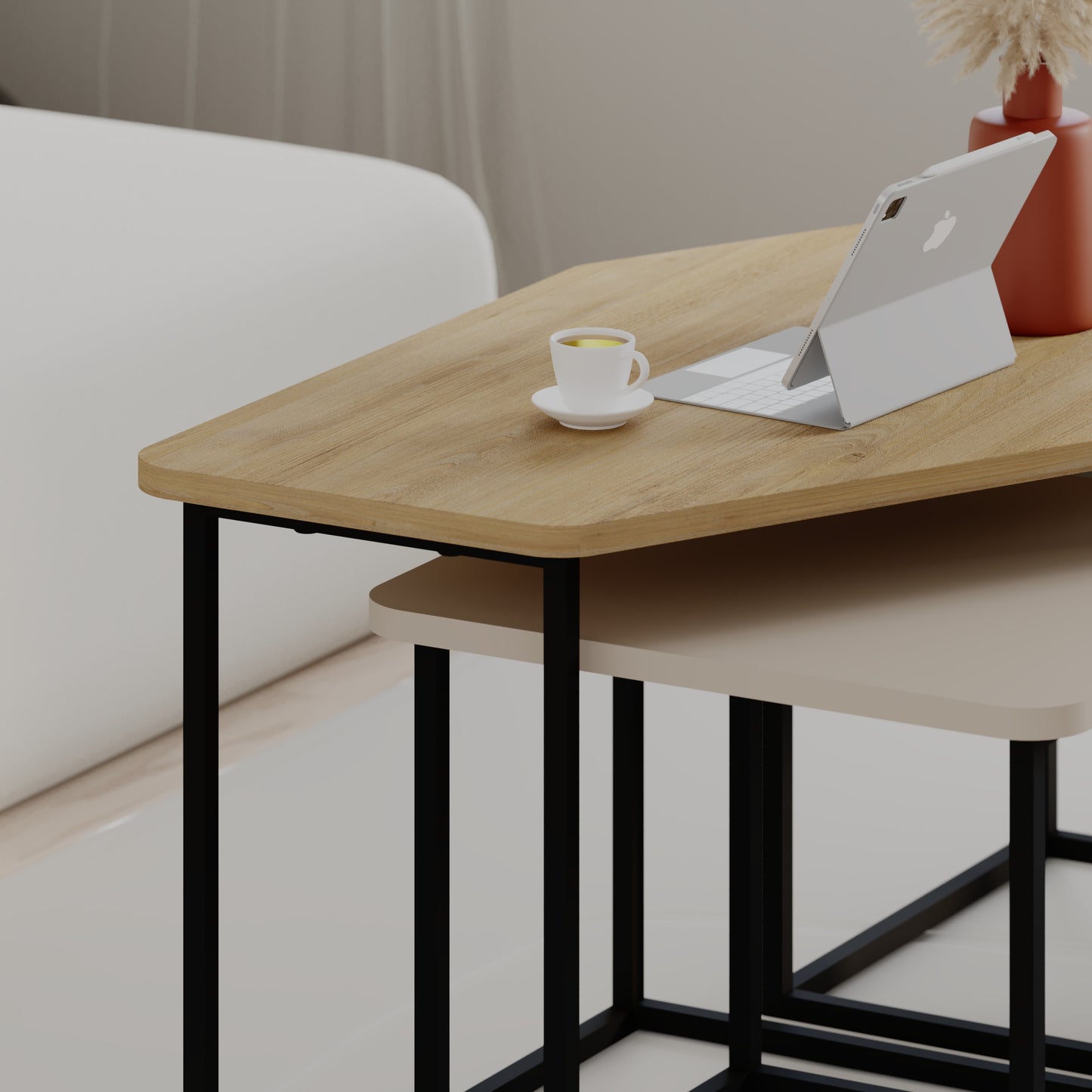 Mourah Nesty Coffee Table - 2 Years Warranty