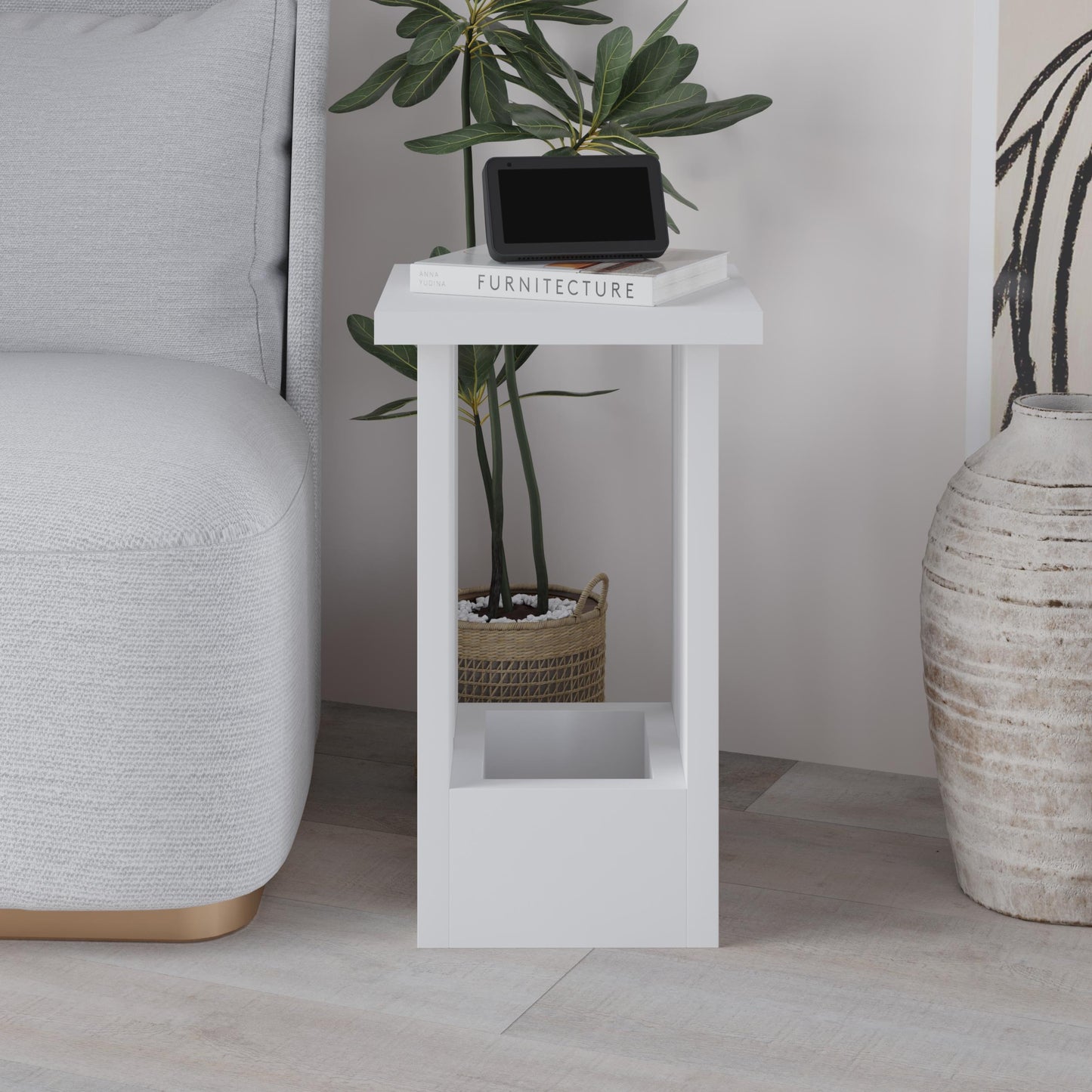 Mourah Home Tasos Side Table - 2 Years Warranty