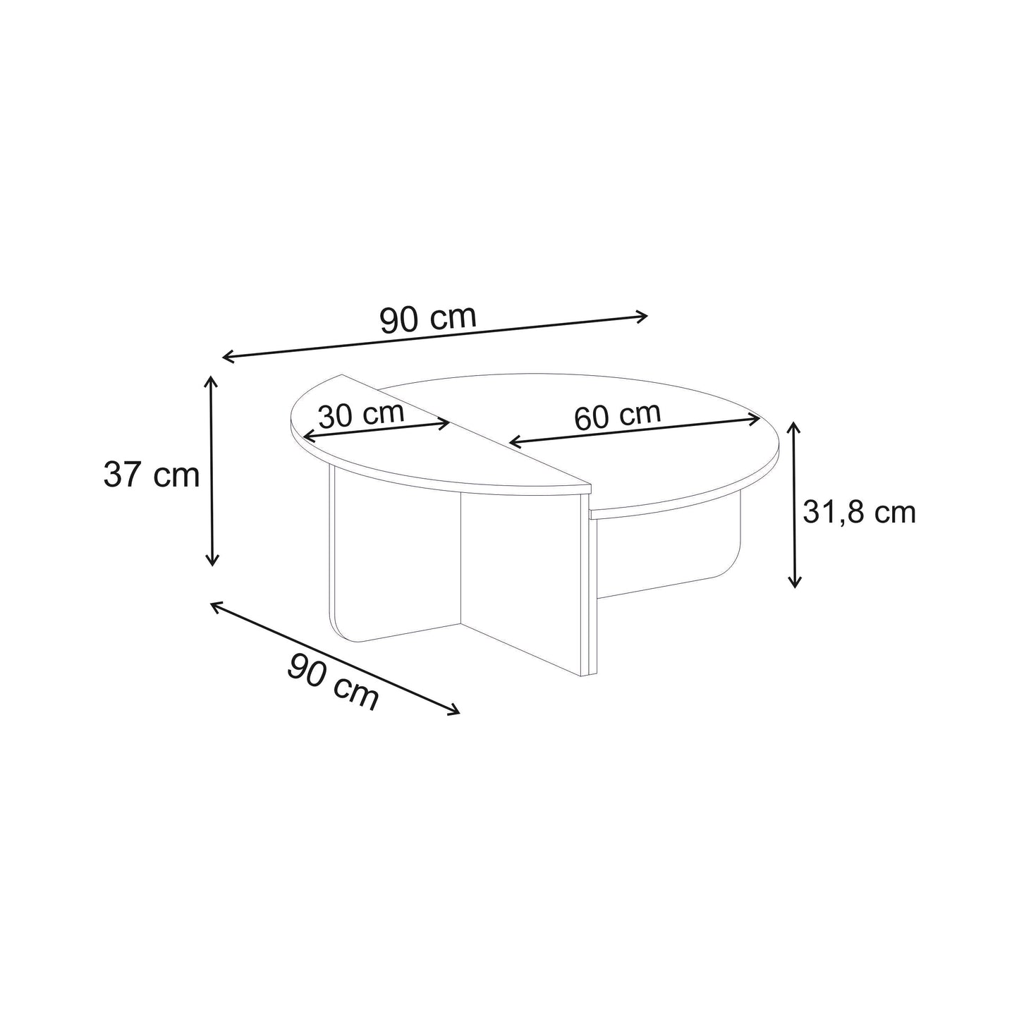 Aleova Coffee table