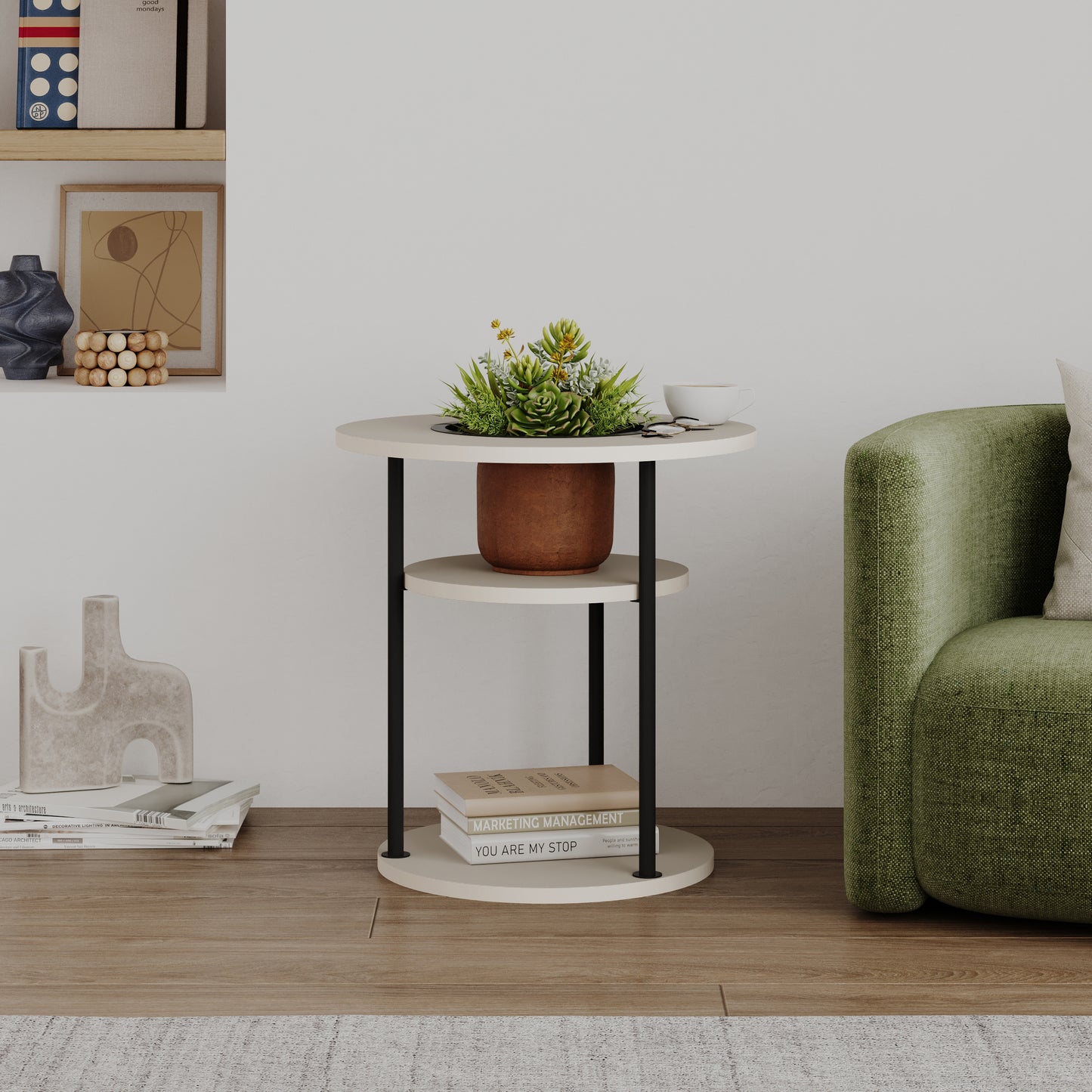 Grove Saide Table Plant Stand