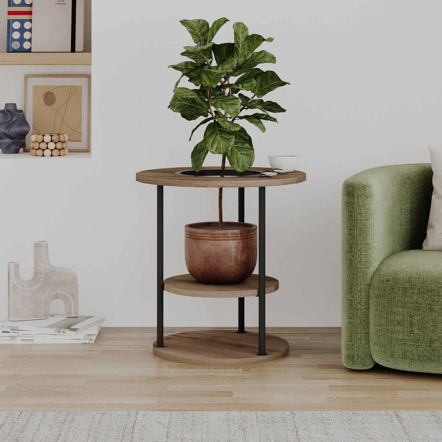 Grove Saide Table Plant Stand