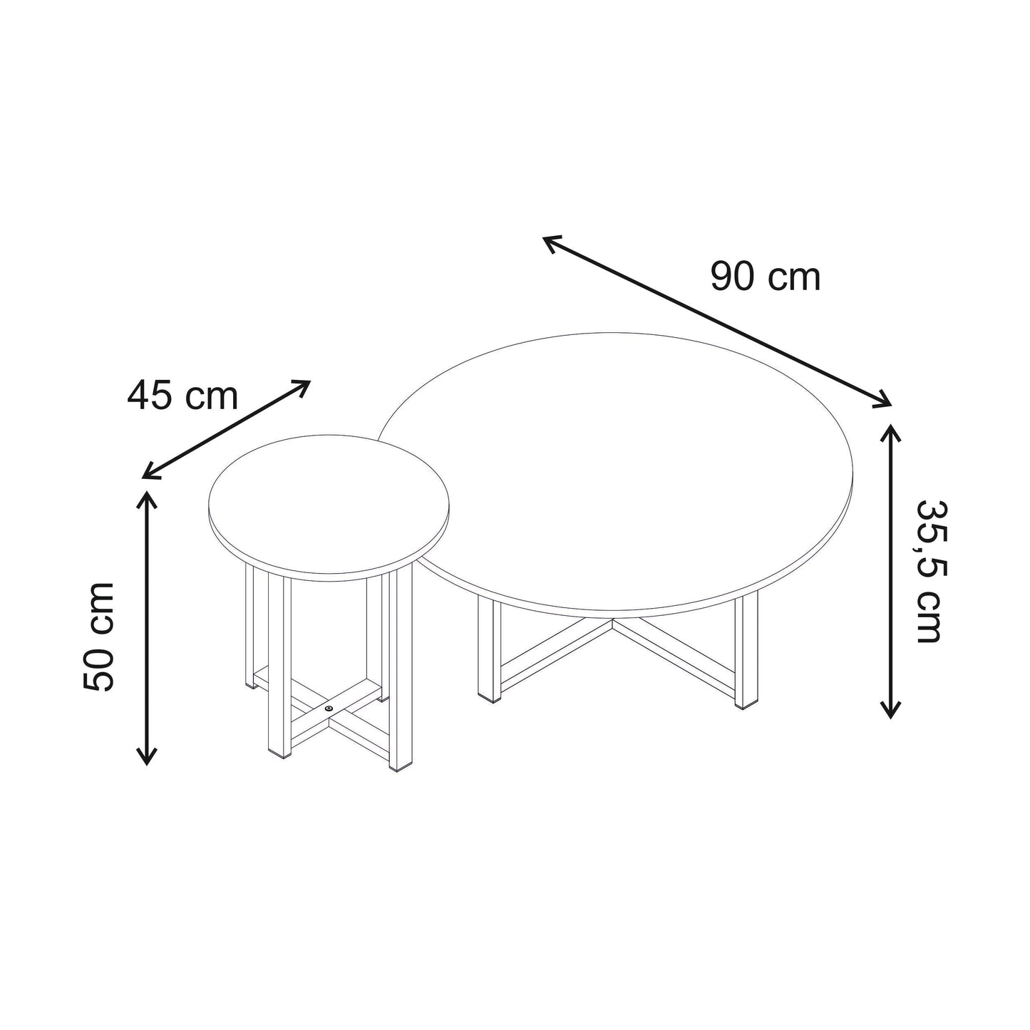 Mesa Coffee table Set