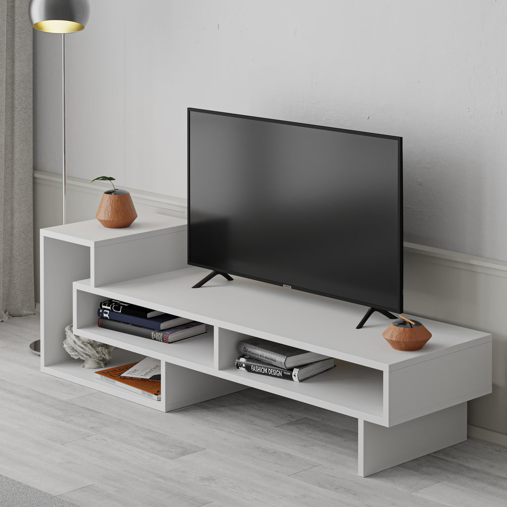 Mourah Tetra Tv Stand Up To 43 Inches With Storage - 2 Years Warranty