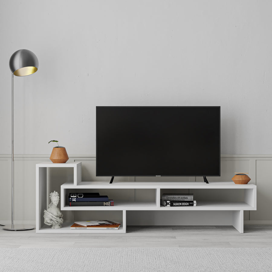 Mourah Tetra Tv Stand Up To 43 Inches With Storage - 2 Years Warranty