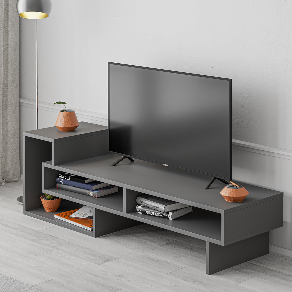 Mourah Tetra Tv Stand Up To 43 Inches With Storage - 2 Years Warranty