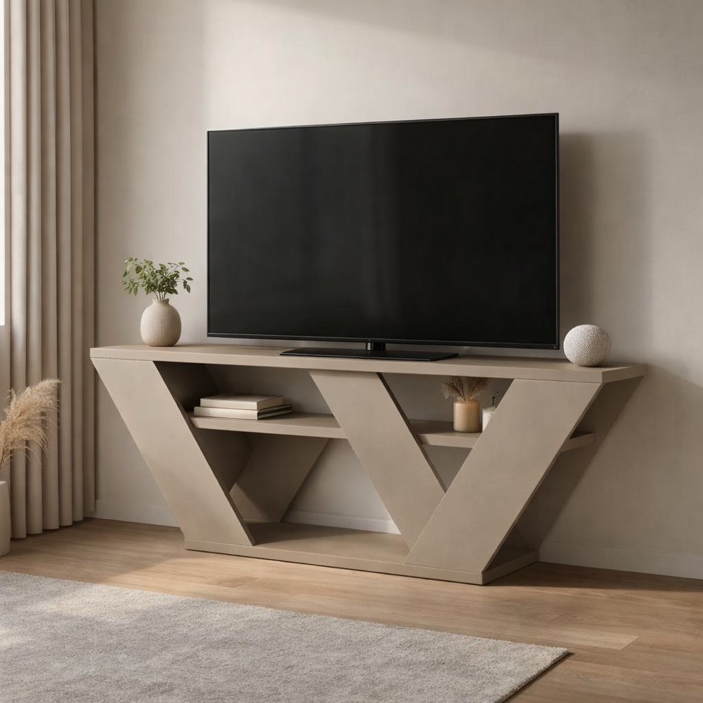 Mourah Pipralla Tv Stand Up To 43 Inches With Storage - 2 Years Warranty
