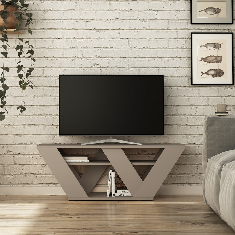 Mourah Pipralla Tv Stand Up To 43 Inches With Storage - 2 Years Warranty