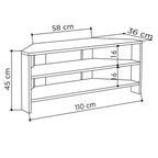 Mourah Thales Tv Stand Up To 43 Inches With Storage - 2 Years Warranty