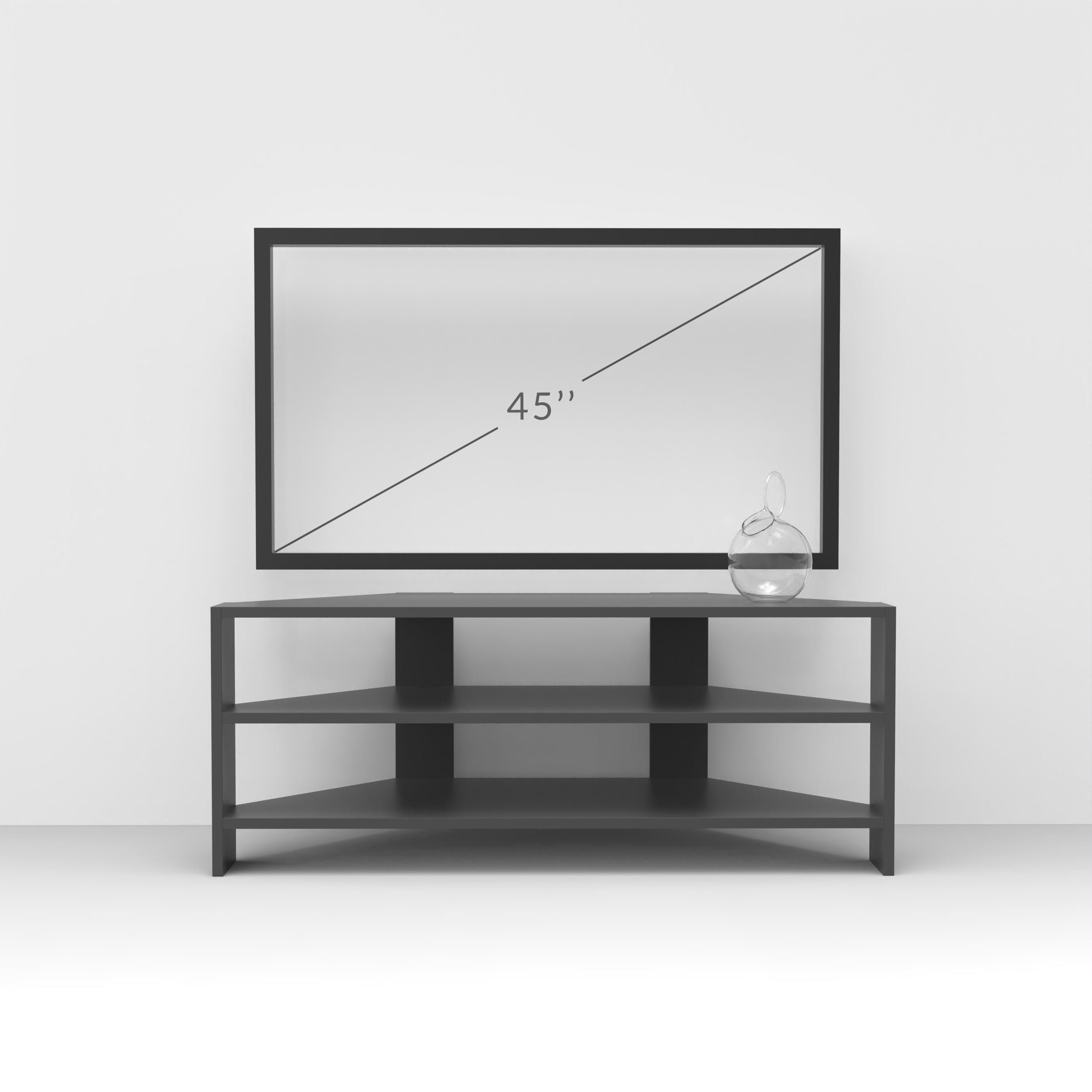 Mourah Thales Tv Stand Up To 43 Inches With Storage - 2 Years Warranty