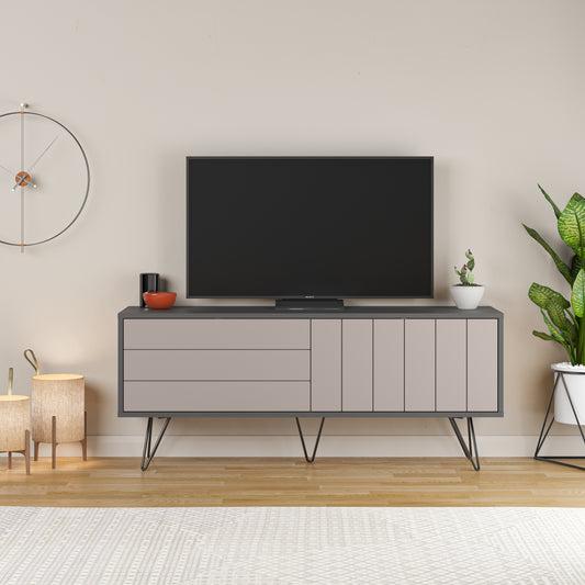 Mourah Picadilly Tv Stand Up To 55 Inches With Storage - 2 Years Warranty