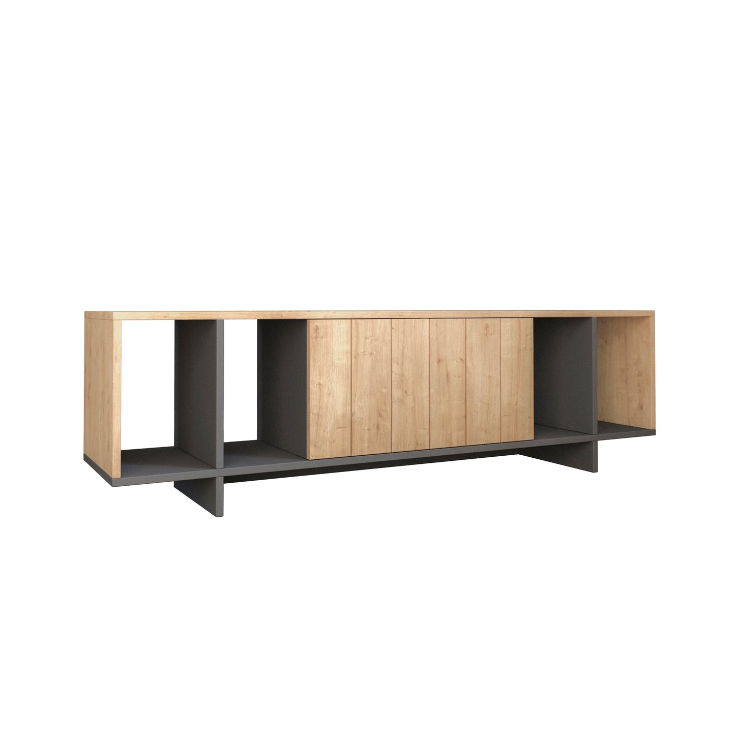 Mourah Zitano Tv Stand Up To 65 Inches With Storage - 2 Years Warranty