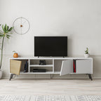 Mourah Fiona Tv Stand Up To 70 Inches With Storage - 2 Years Warranty