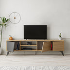 Mourah Fiona Tv Stand Up To 70 Inches With Storage - 2 Years Warranty