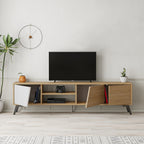 Mourah Fiona Tv Stand Up To 70 Inches With Storage - 2 Years Warranty