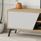 Mourah Fiona Tv Stand Up To 70 Inches With Storage - 2 Years Warranty