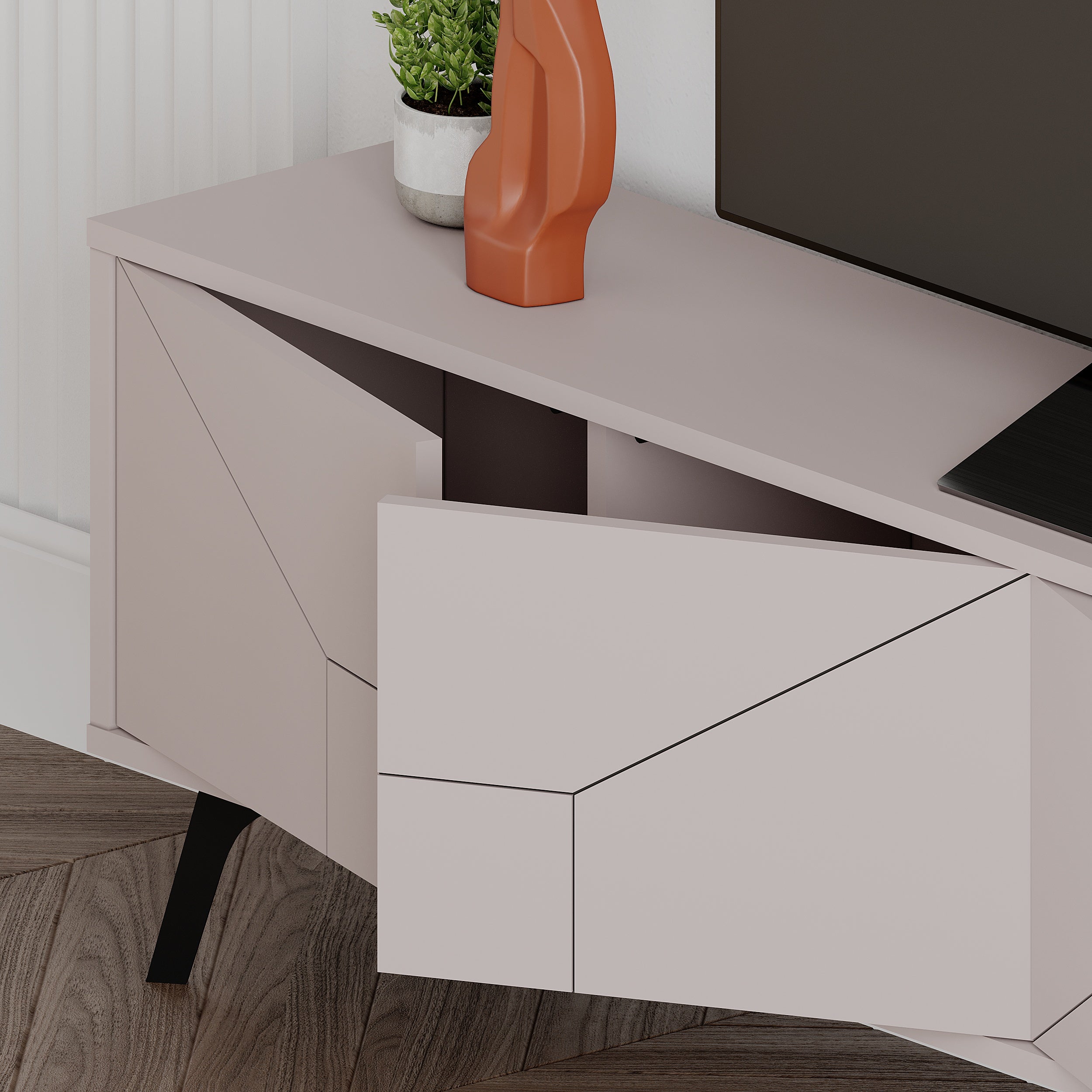 modern TV units in Dubai