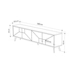 Mourah Dune Tv Stand Up To 70 Inches With Storage - 2 Years Warranty